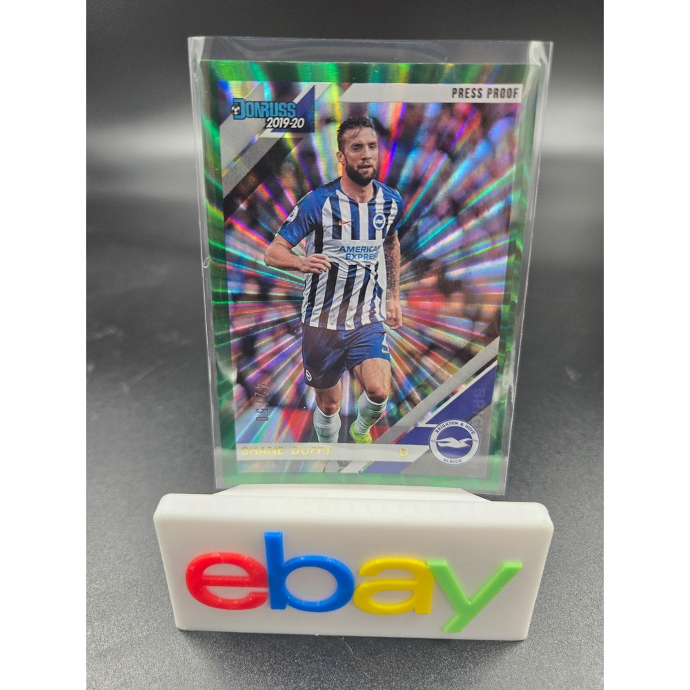 Shane Duffy 2019-20 Panini Chronicles Donruss Green Laser Press Proof /50 #36